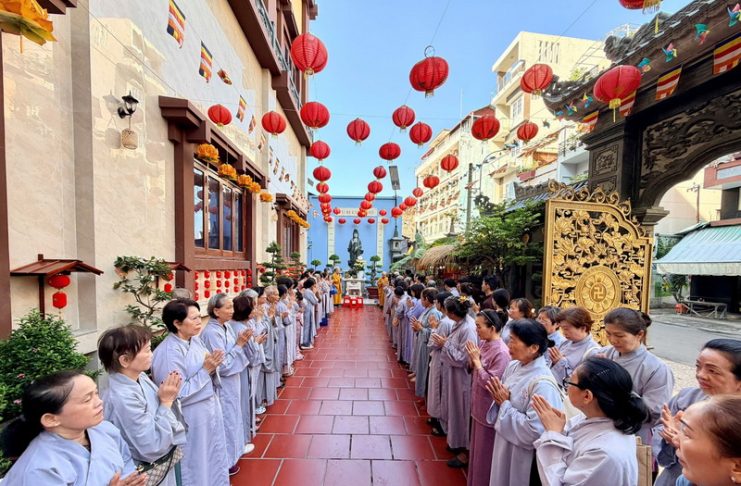 Ngày tu an lạc tại chùa Bửu Sơn P. Chợ Lớn ngày 14/6/2026