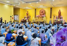 Khoá tu an lạc lần 7 tại chùa Bửu Sơn