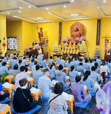 Khoá tu an lạc lần 7 tại chùa Bửu Sơn