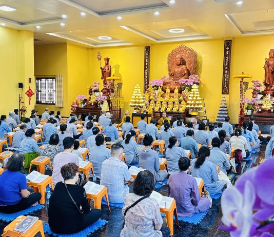 Khoá tu an lạc lần 7 tại chùa Bửu Sơn