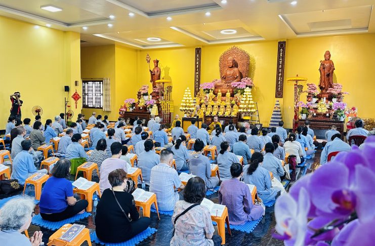 Khoá tu an lạc lần 7 tại chùa Bửu Sơn